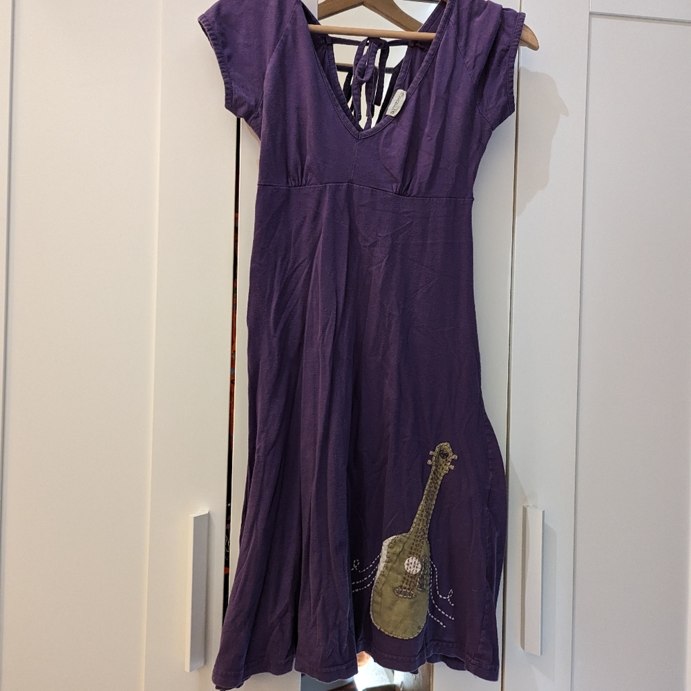 Synergy applique dress